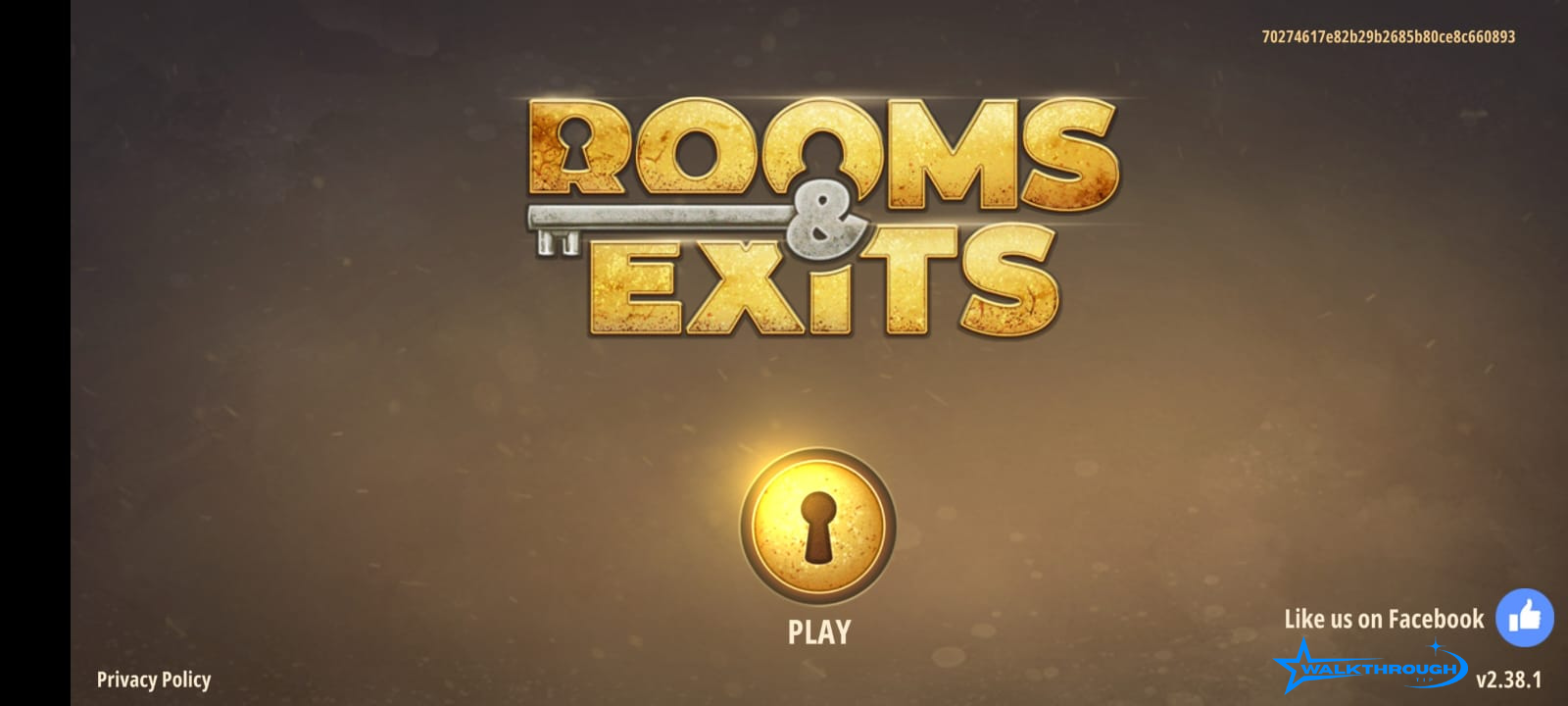 Rooms and Exits Escape Game Intro