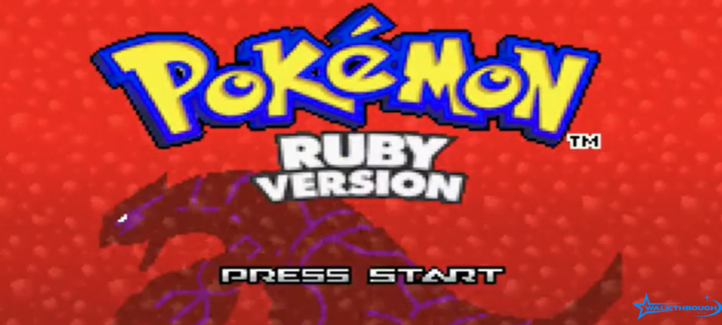 Pokémon Ruby and Sapphire walkthrough