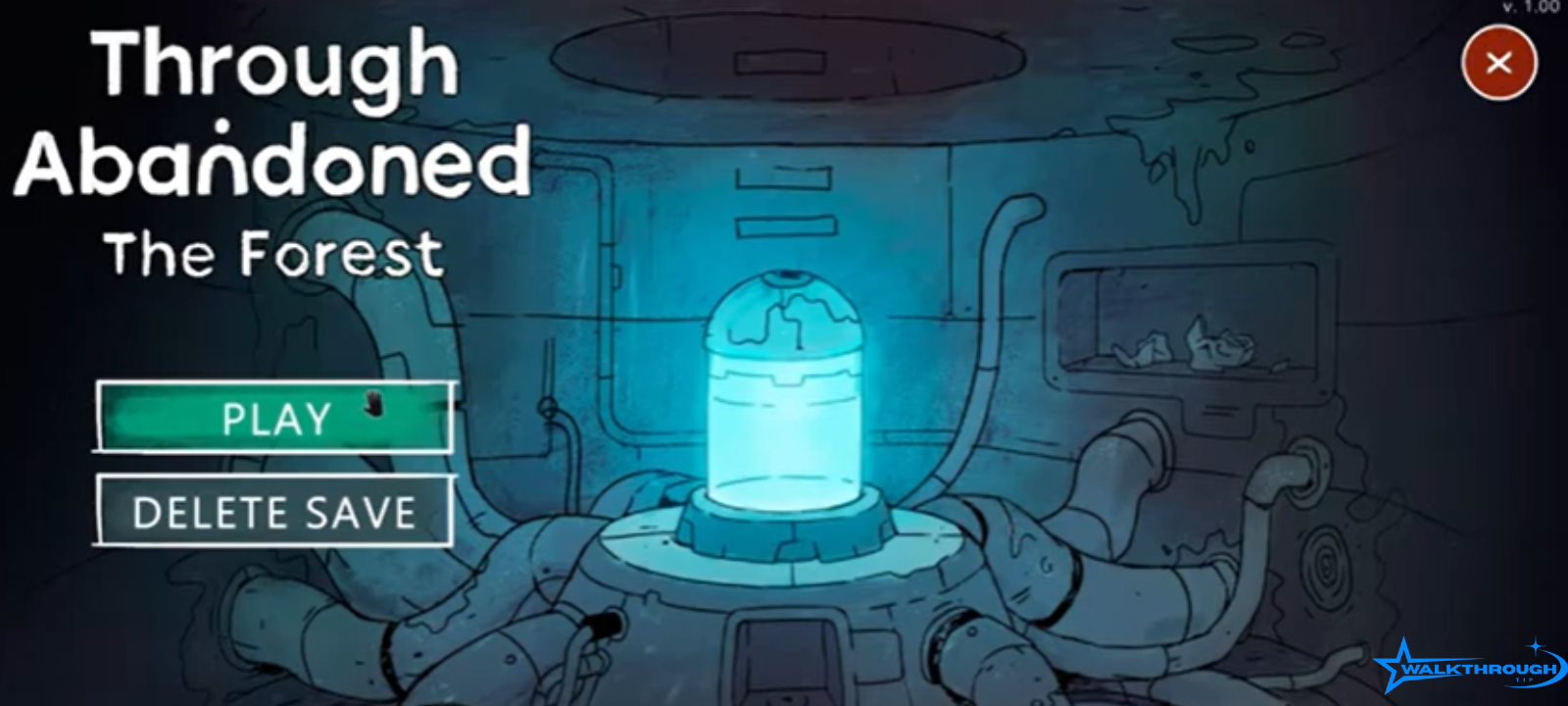Start Screen of abandoned 2 walkthrough