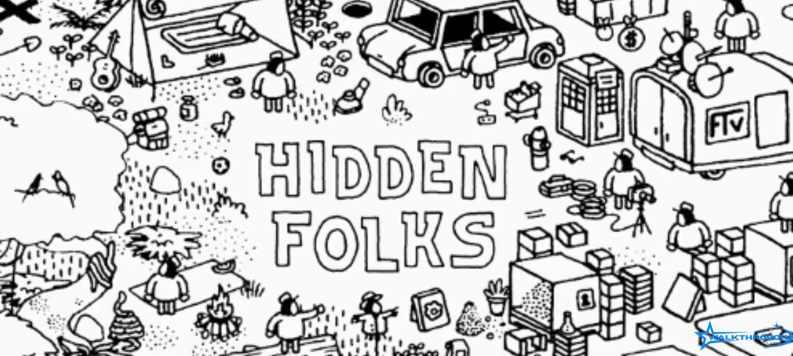 Hidden Folks Walkthrough Start Screen